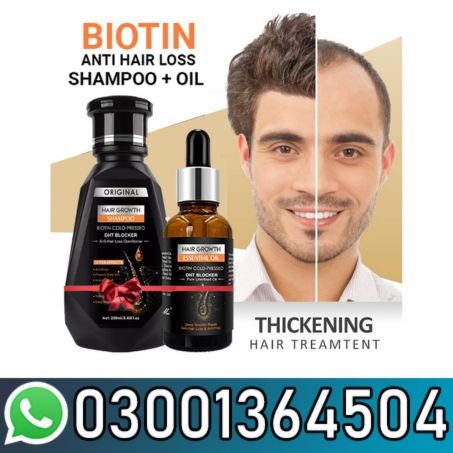 Hair Growth Essential Oil Biotin Cold Pressed DHT Blocker In Pakistan