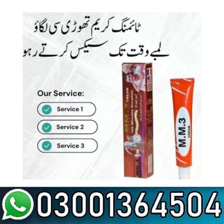 MM3 Sex Timing Cream in Pakistan