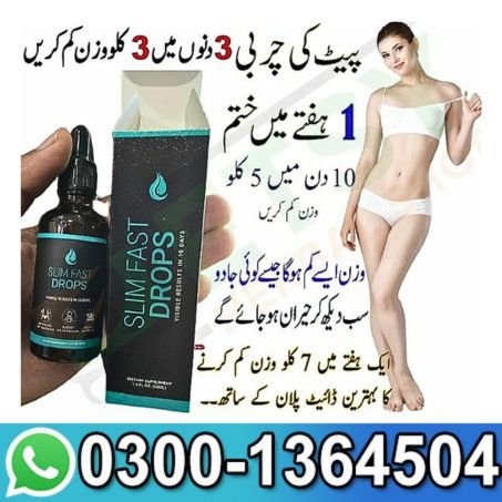 Slim Fast Drops In Pakistan