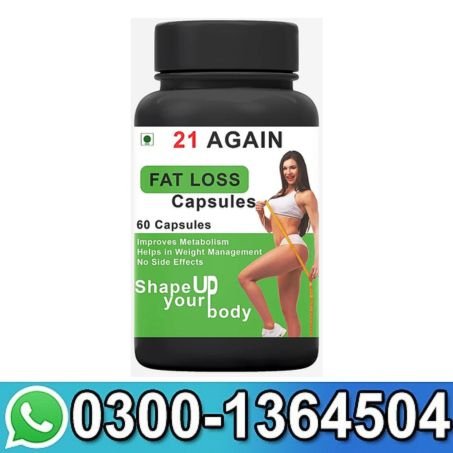 21 Again Fat Loss Capsules In Pakistan