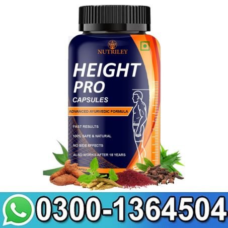 Nutriley Height Pro Capsules In Pakistan