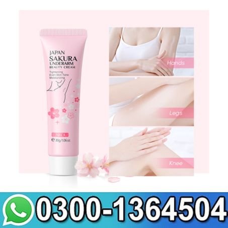 LAIKOU Japan Sakura Underarm Whitening Cream In Pakisan