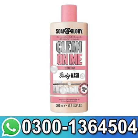 Soap & Glory Clean On Me Creamy Clarifying Shower Gel 500Ml