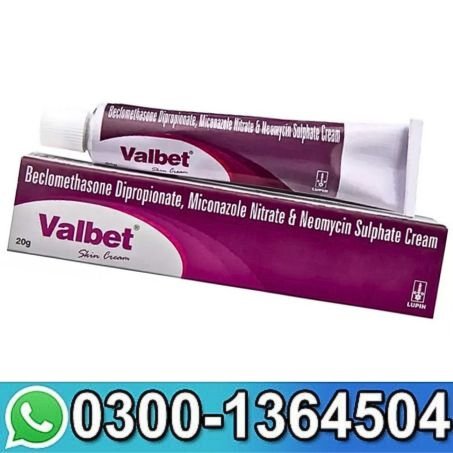 Valbet Tube of 20Gm Cream In Pakistan