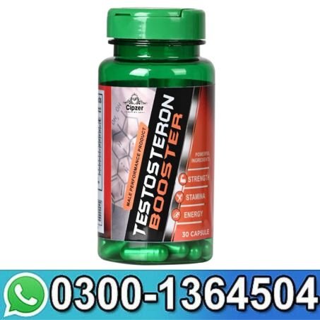 Cipzer Testosterone Booster 30 Capsule In Pakistan