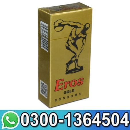 Eros Gold Dotted Timing Condoms in Pakistan