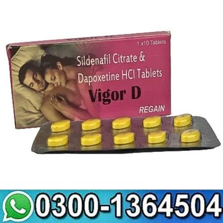 Vigor D Sildenafil & Dapoxetine Tablet In Pakistan