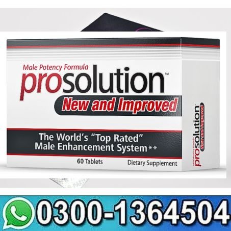 Prosolution Pills Price in Pakistan