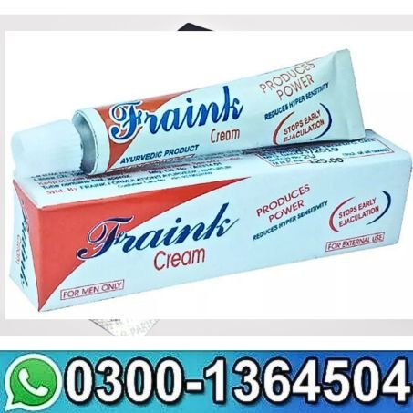 Fraink Delay Cream Price in Pakistan