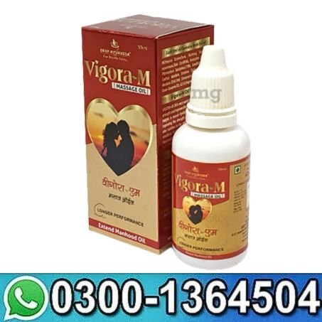 Vigora M Penis Massage Oil Price in Pakistan