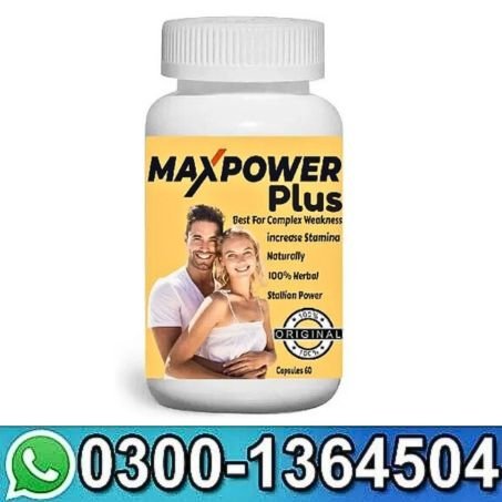 Max Power Plus Capsules Price In Pakistan