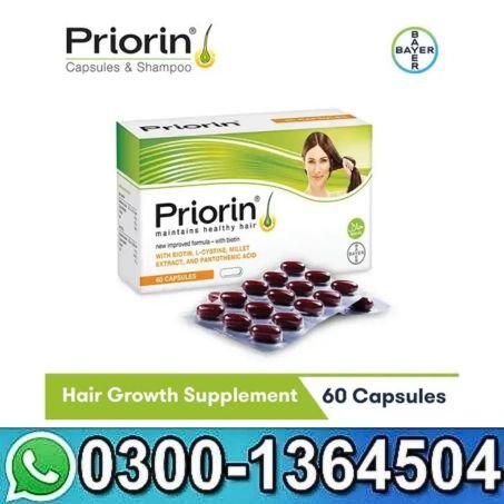 Priorin 60 Capsules Price in Pakistan