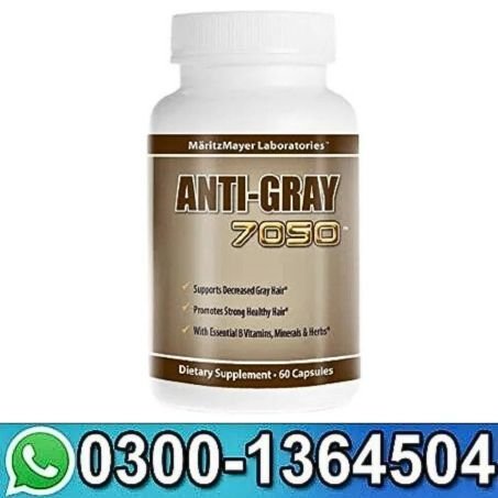Anti-Gray 7050 Hair 60 Capsules Price In Pakistan