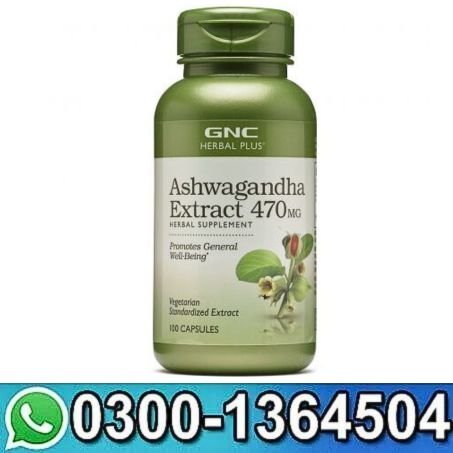 Gnc Herbal Plus Ashwagandha 600Mg In Pakistan
