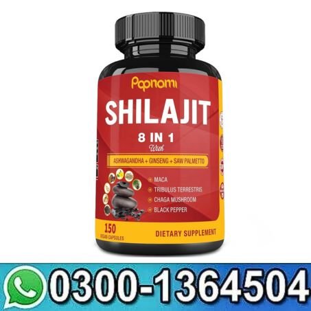 Papnami Shilajit 8 In 1 Capsules In Pakistan