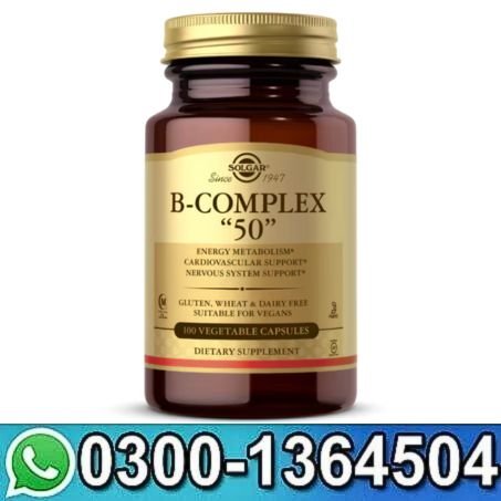 Solgar B Complex 50 Energy Heart In Pakistan