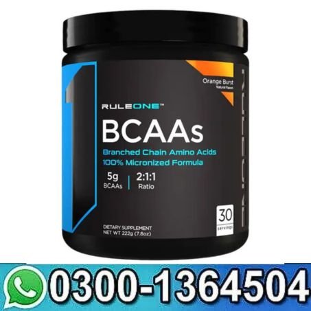 Rule One BCAAs – 100% Micronized 2:1:1 Formula In Pakistan