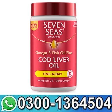 Seven Seas Cod Liver Oil Plus Garlic In Pakistan