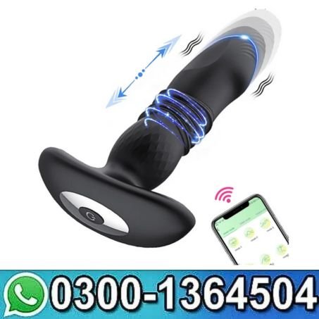 Thrusting Remote Control Anal Plug Sex toy in Pakistan