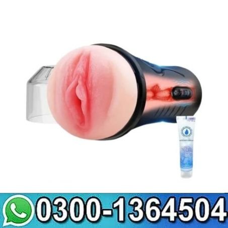 Vibrating Male Masturbator Pocket Pussy in Pakistan