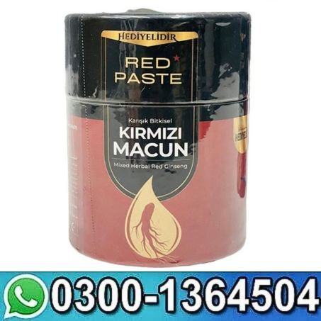 Kirmizi Macun Ginseng Macun Red Paste