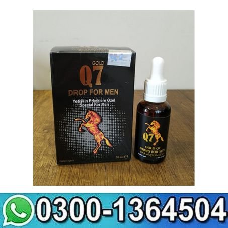 Gold Q7 Drops For Men in Pakistan