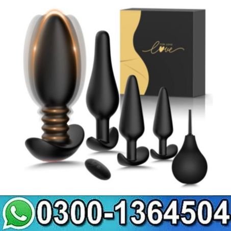 Prostate Massager Remote Control Vibrating Butt Plug Anal Toy In Pakistan