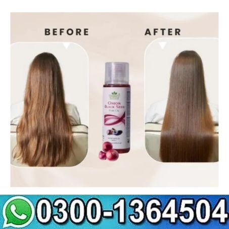 Onion Black hair oil