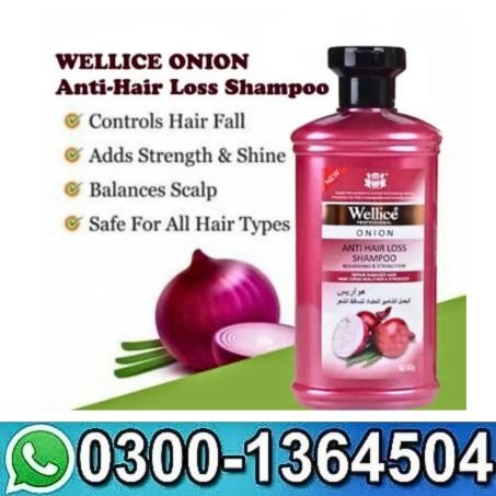 Wellice Onion Anti Hair Loss Shampoo Price In Pakistan