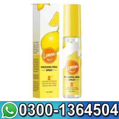 Lemon Flavor Breath Spray