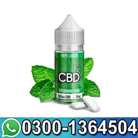 Spearmint Gum CBD Vape Juice in Pakistan THC Vape