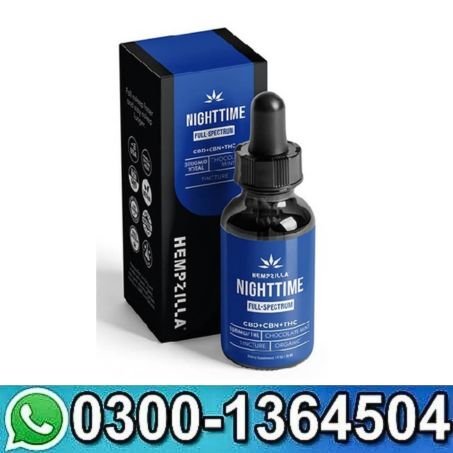 Hempzilla Full Spectrum Nighttime Tinctures | 30ml In Pakistan