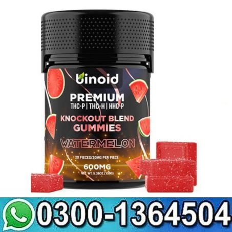Binoid Knockout Blend Gummies 600mg In Pakistan