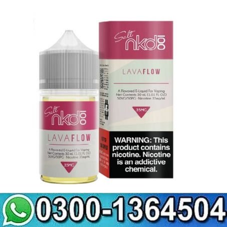 Lava Flow - NKD 100 Salt E-Liquid - 30mL In Pakistan