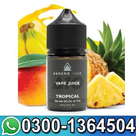 Serene Tree Delta-10 THC Tropical Vape Juice 500mg In Pakistan
