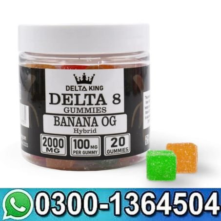 Banana OG Delta 8 Gummies 20ct Hybrid Strains In Pakistan