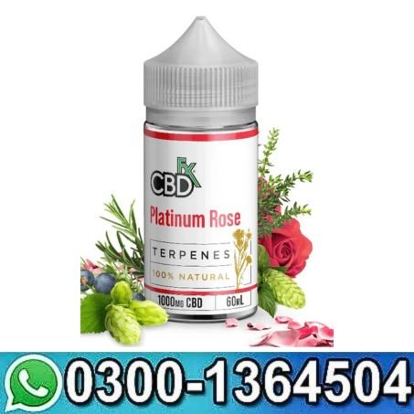 CBD +FX Platinium Rose Terpenes 100% Natural 30ml in Pakistan