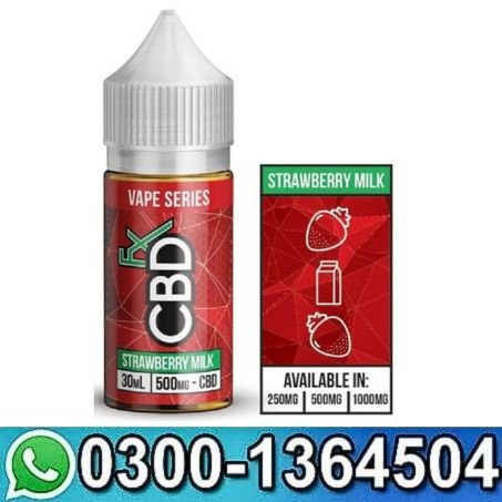 CBD +FX Vape Series Strawberry Milk 30ml In Pakistan