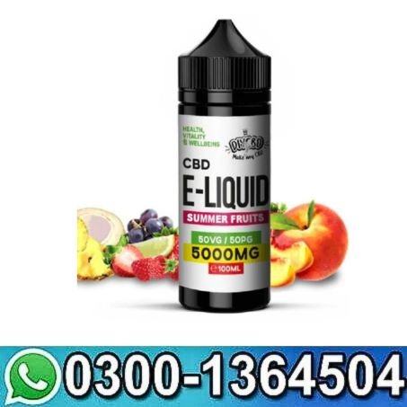 CBD E-Liquid 5000mg Summer Fruits | UK’s No1 Best CBD Vape Oil in Pakistan
