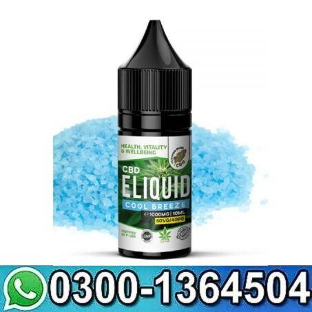 CBD E-Liquid Cool Breeze Flavour 1000MG Max Stength CBD Vape Oil in Pakistan