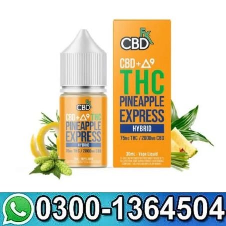 CBDfx Delta-9 THC Vape Juice: Pineapple Express (Hybrid) In Pakistan