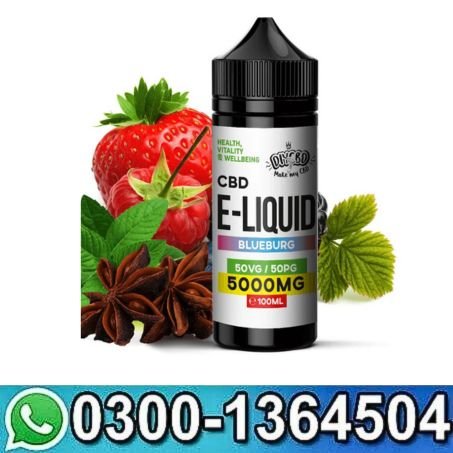CBD Vape Liquid 5000mg 10000mg Blueburg Best in Pakistan