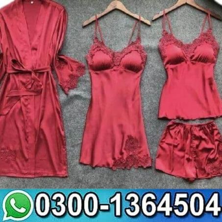 Sexy Nighty Set 3 Piece Women in Pakistan