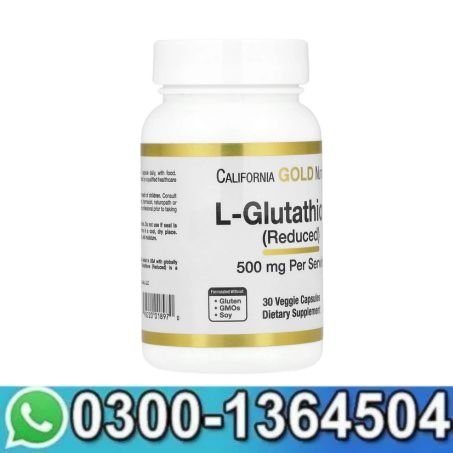 California Gold Nutrition L Glutathione Reduced 500 Mg in Pakistan