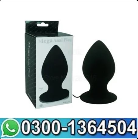 Large Vibrating Butt Plug 3 Sizes Silicone Ass Sex Toy