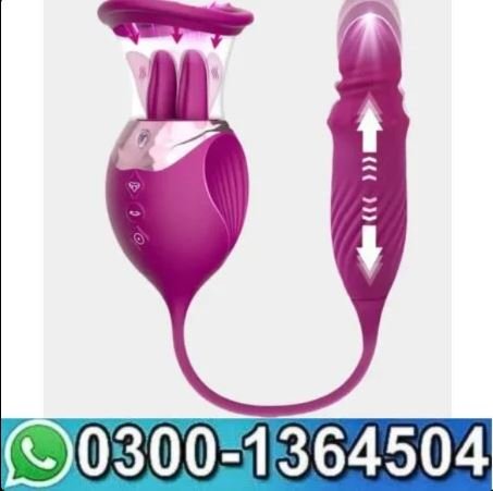 2025 New Rose Toy Double Tongue With Bullet