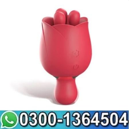 2 in 1 Rose Rimming Tongue Sex Toy