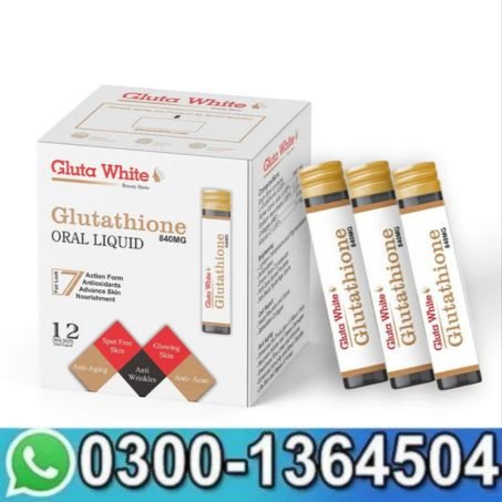 Gluta White Beauty Shots 12 Oral Shots In Pakistan