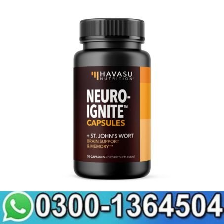 Havasu Nutrition Extra Strength Brain Supplement for Focus 30 Capsules in Pakistan