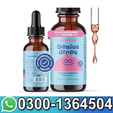 JoySpring Genius Drops for Kids | Clinically Proven in Pakistan